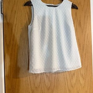 White Sleeveless Top